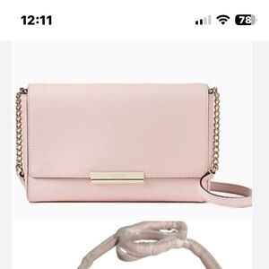 Kate Spade Maiden Way Saffiano Remi baby/soft pink EUC